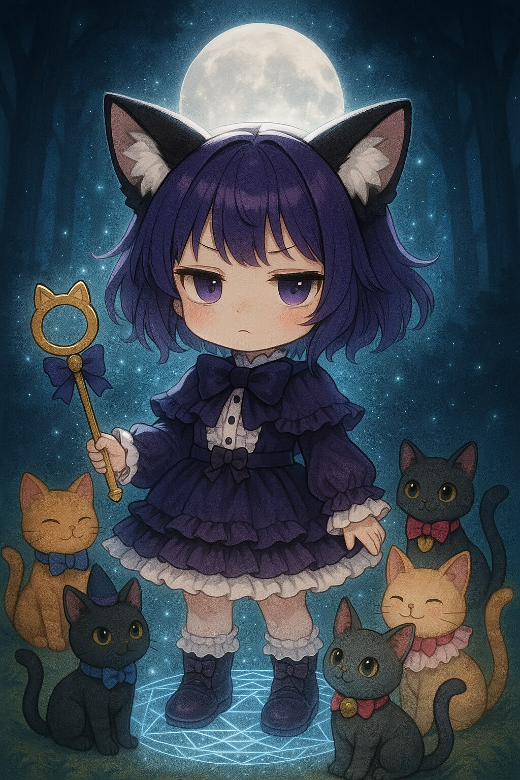 魔法猫会議。