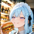 【リクエスト】スーパーメイドさん　夜中のハンバーガー　２ 6枚目