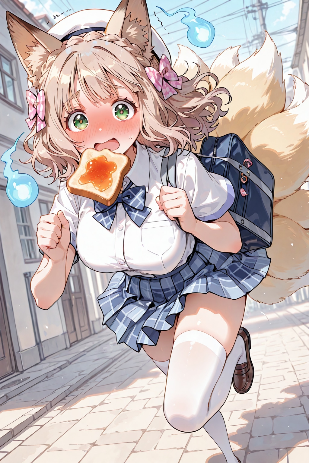 ち、ちこく〜〜！！