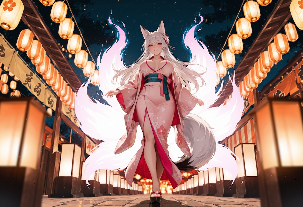 妖狐さん現世に降りたる