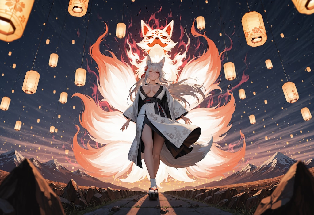 妖狐さん現世に降りたる