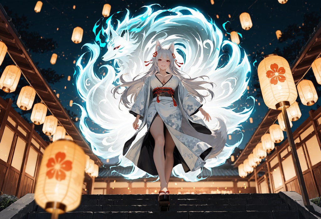 妖狐さん現世に降りたる