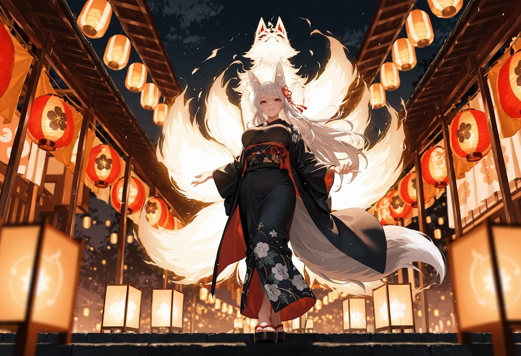 妖狐さん現世に降りたる