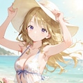 麦わらワンピ 2枚目