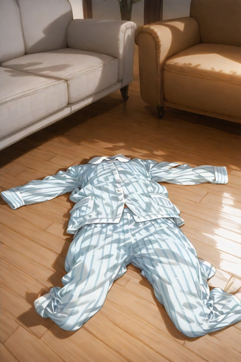 残されたパジャマは。。