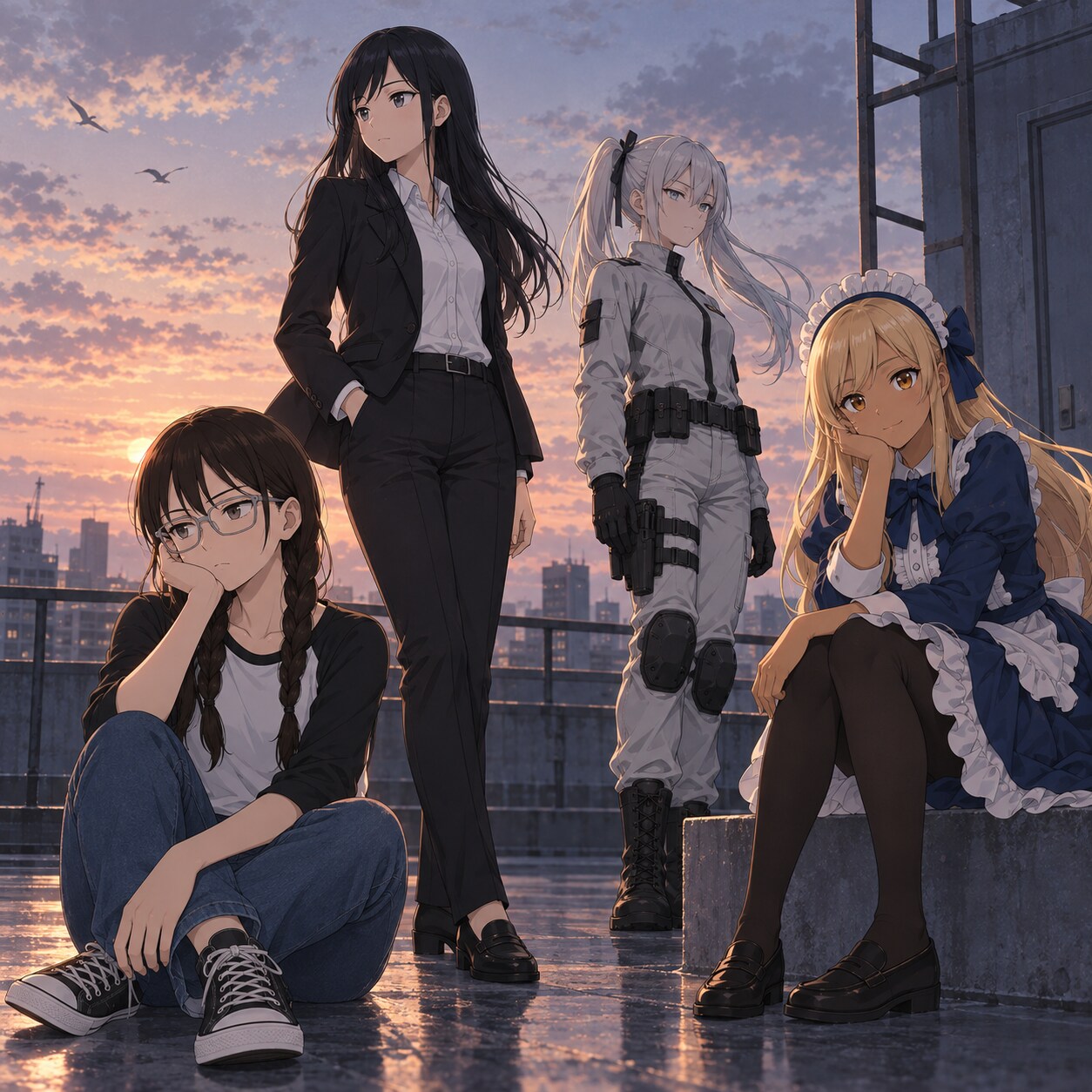 うちの四天王 images2.5 | の人気AIイラスト・グラビア