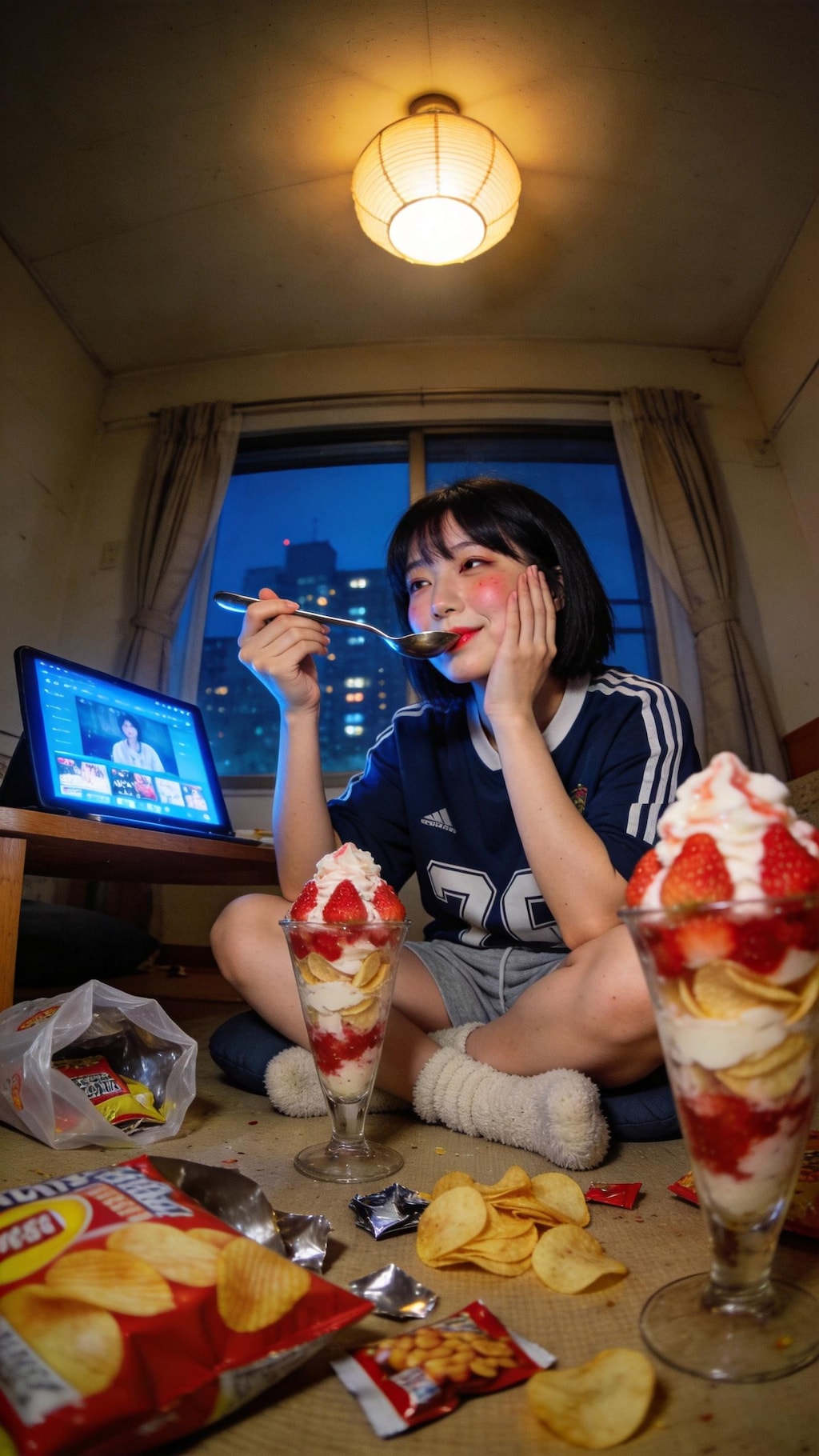 Floor-Level Comfort Food
