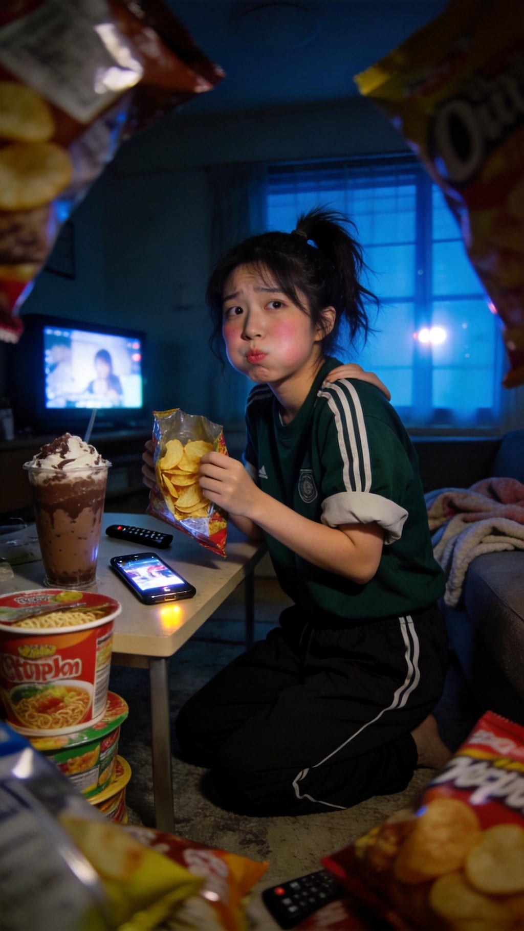 Floor-Level Comfort Food