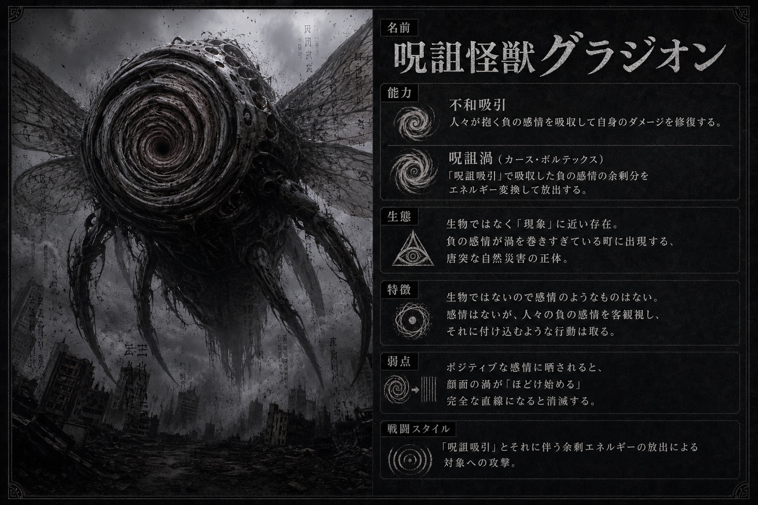 呪詛怪獣グラジオン