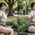 3D女子大生と公園デート💕 11枚目