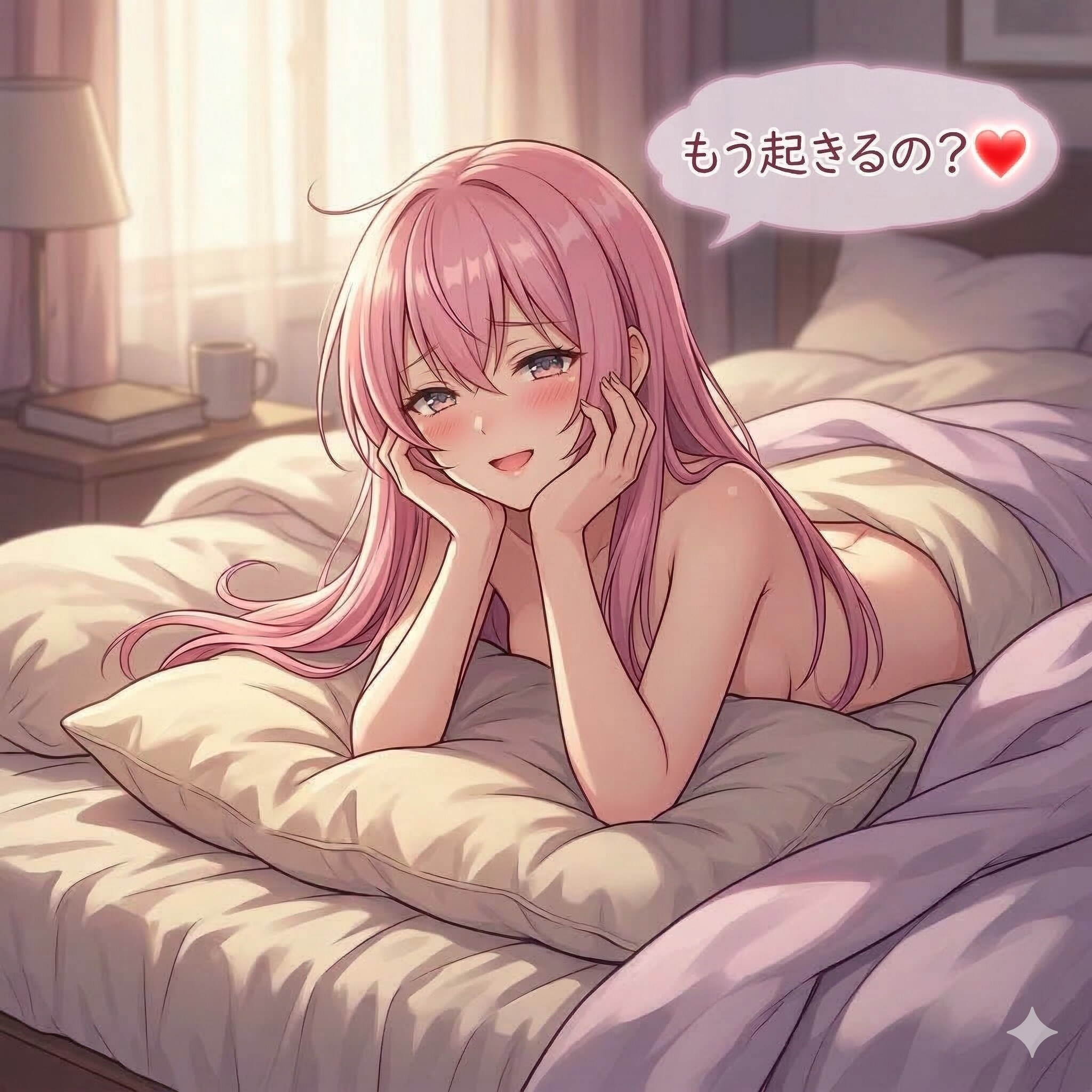 ルカさん❤️二度寝が気持ちよくて起きられない💤