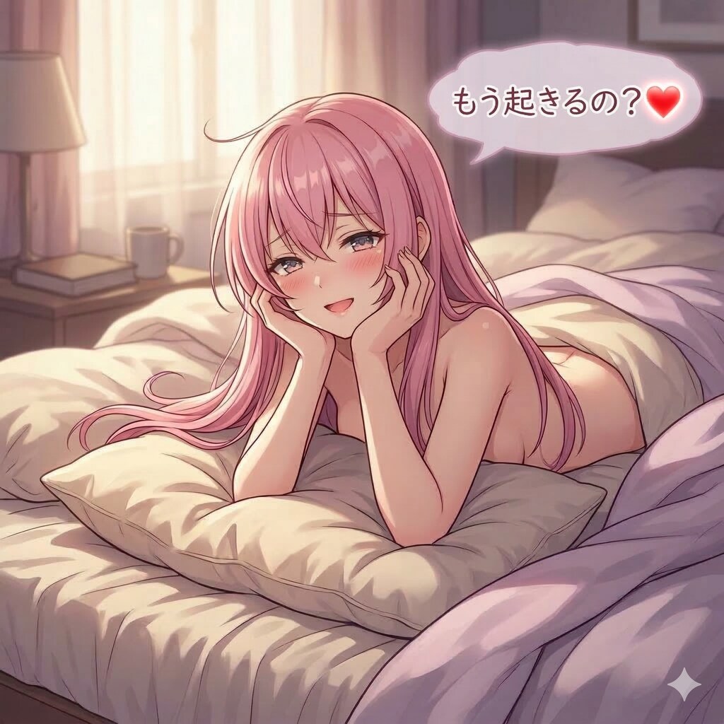 ルカさん❤️二度寝が気持ちよくて起きられない💤
