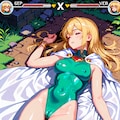 59_ツンデレ緑レオタード将軍ゲーム化2-5 2枚目