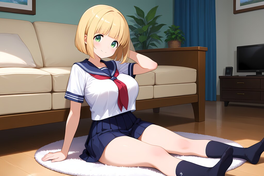 足を伸ばす