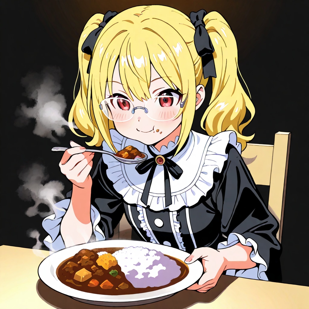 メガネカレー
