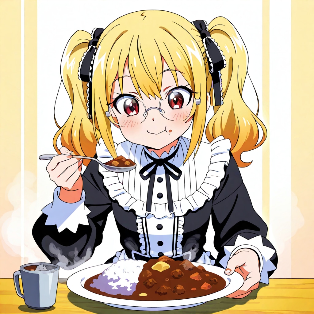 メガネカレー