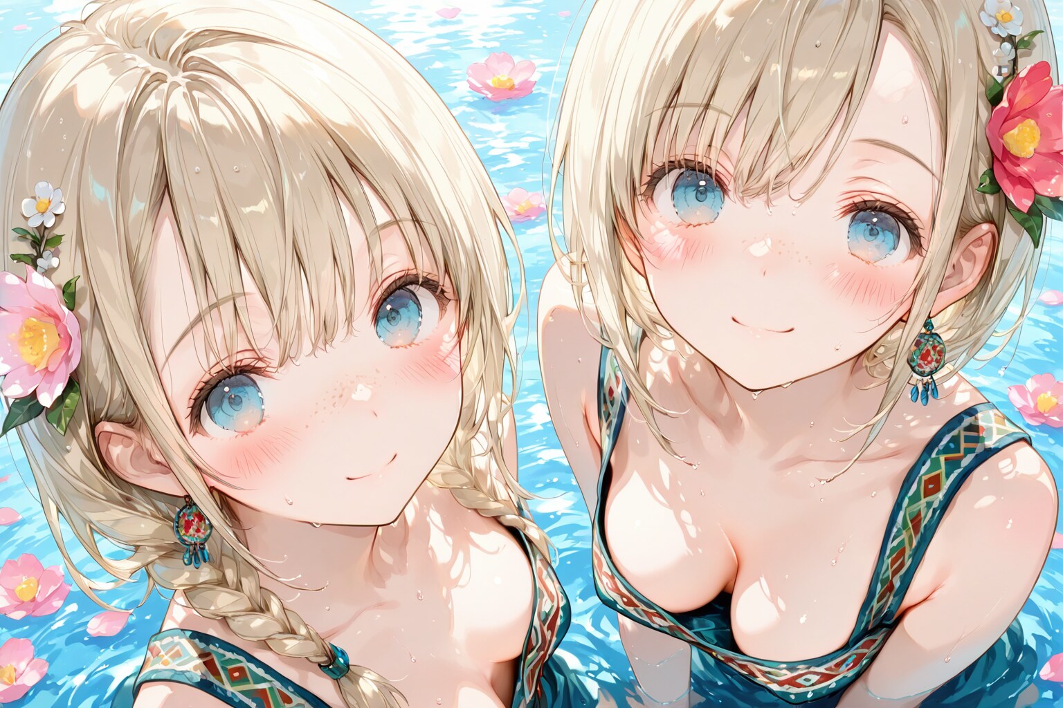 一緒に泳ごうよ