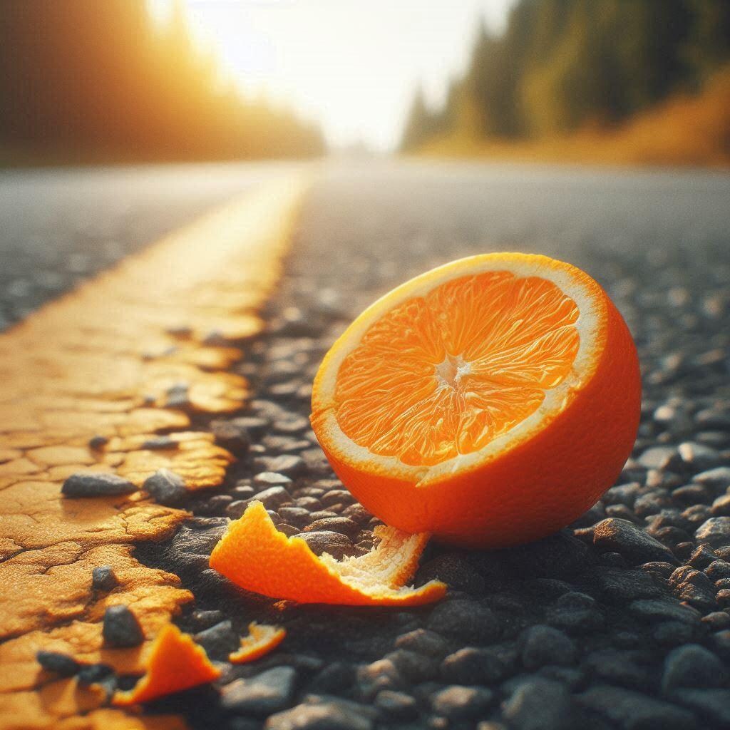 オレンジポツン