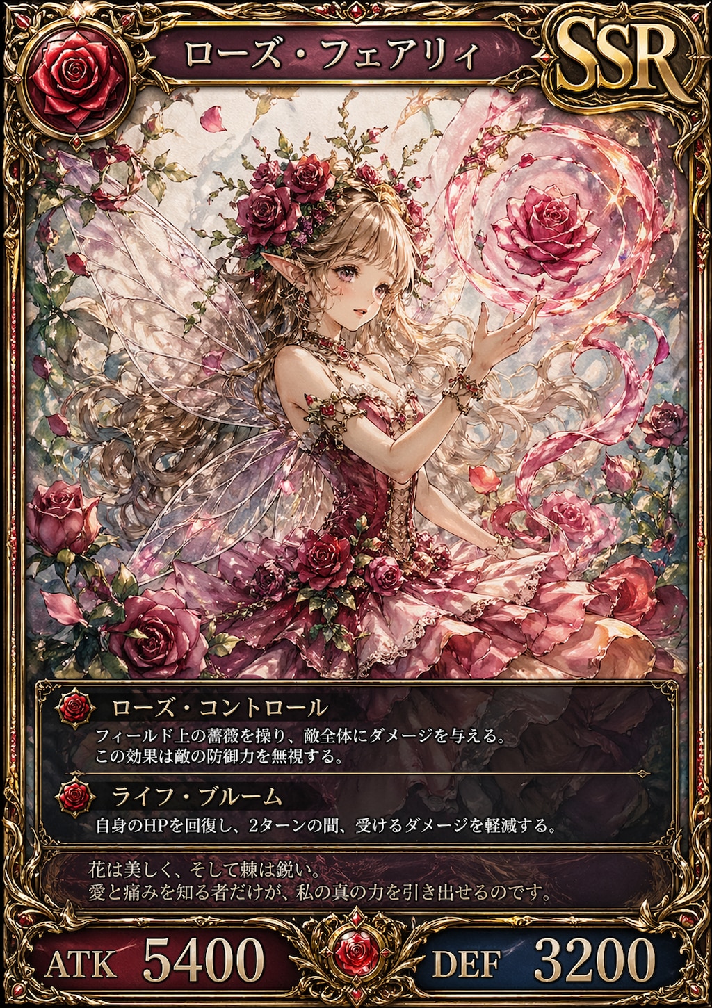 SSR:薔薇妖精アタッカー