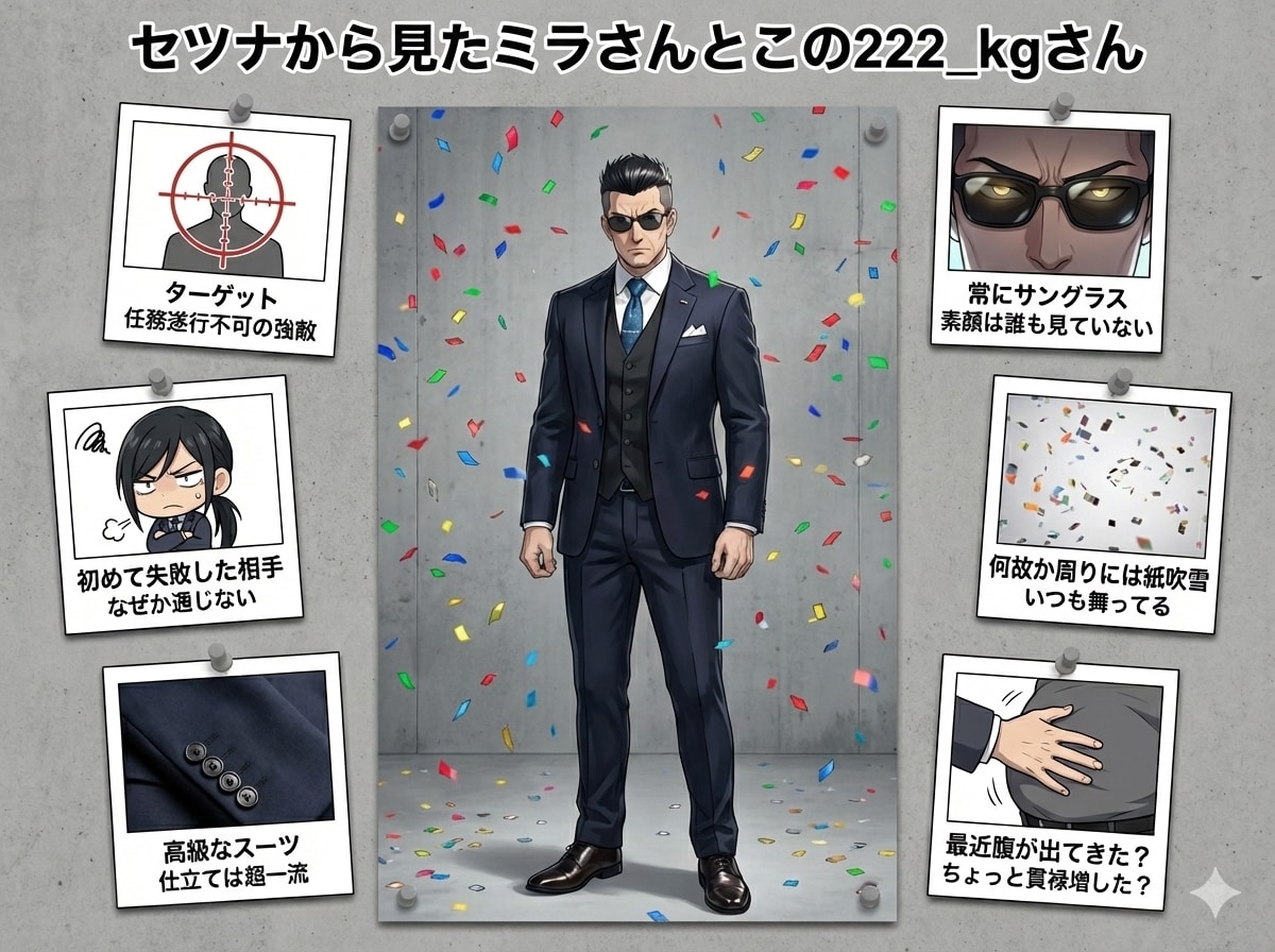 セツナから見たミラさんとこの222_kgさん | の人気AIイラスト・グラビア