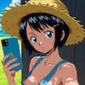 自撮り 5枚目