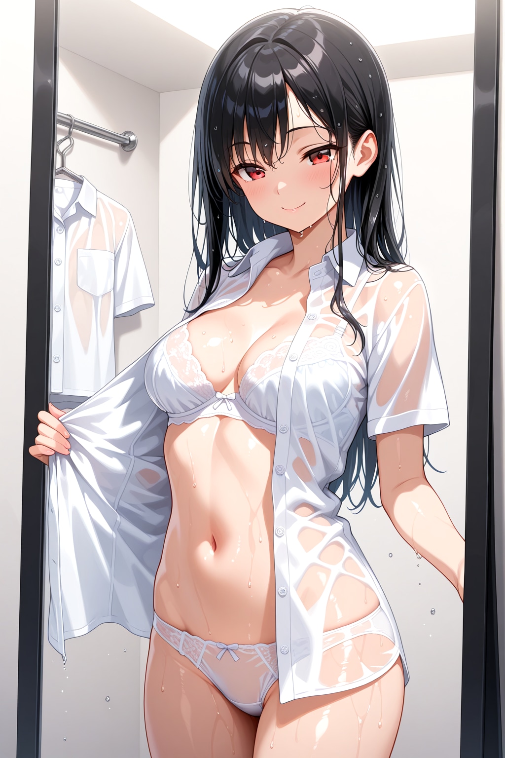 おじさん雨宿りさせて