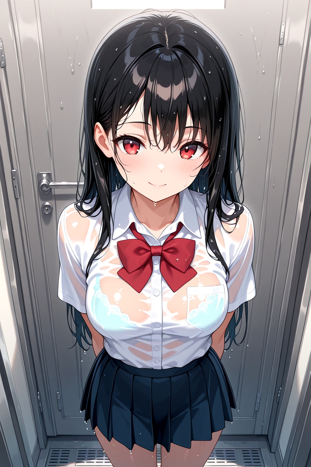 おじさん雨宿りさせて