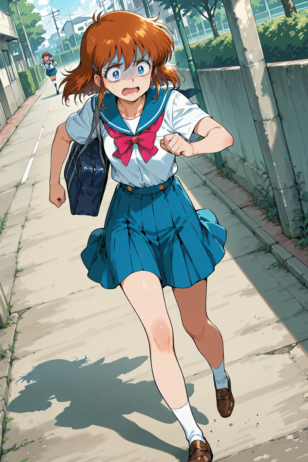 月曜から遅刻しちゃう⋯！ | の人気AIイラスト・グラビア