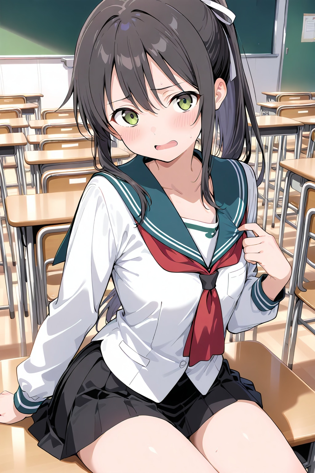 私から誘惑するなんて無理だよぉ…