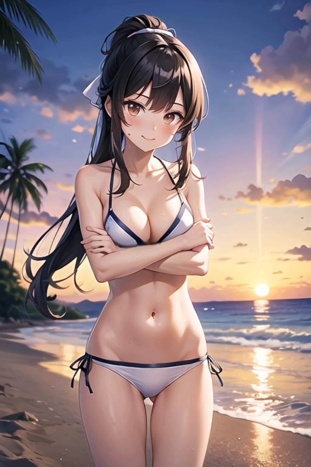 同い年の彼女（ポニーテール）