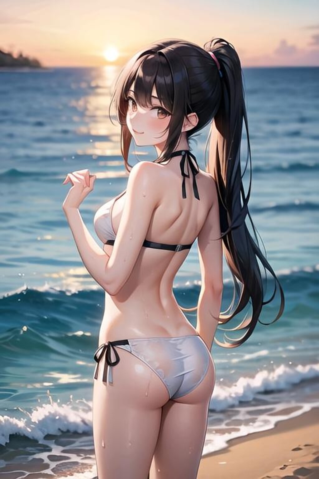 同い年の彼女（ポニーテール）