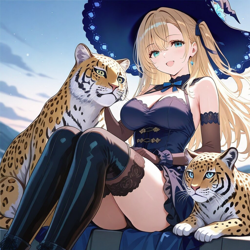 豹と少女_UNICORN