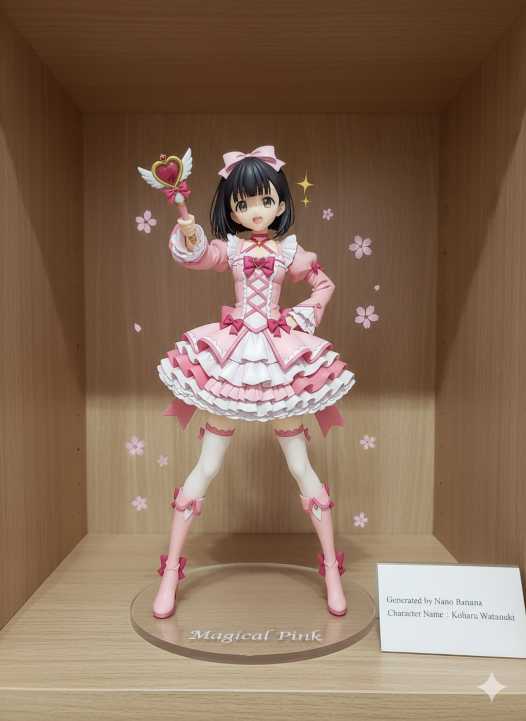 魔法少女のフィギュア