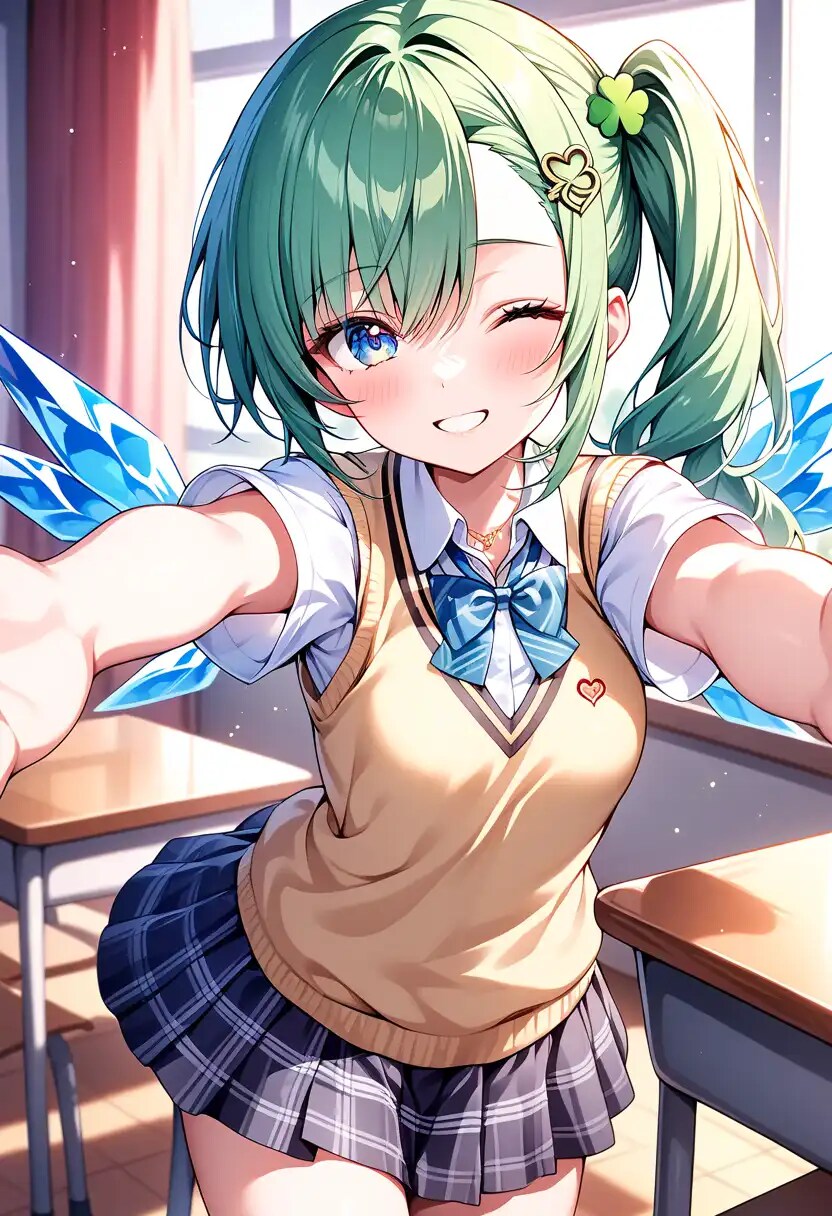 ねぇ、ギュッと抱きしめてもいいわよ！ | の人気AIイラスト・グラビア