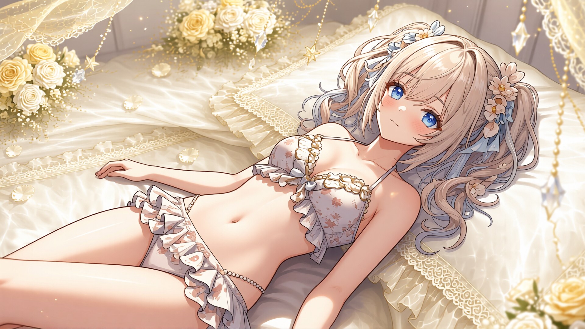 金髪少女と水着　その15-3