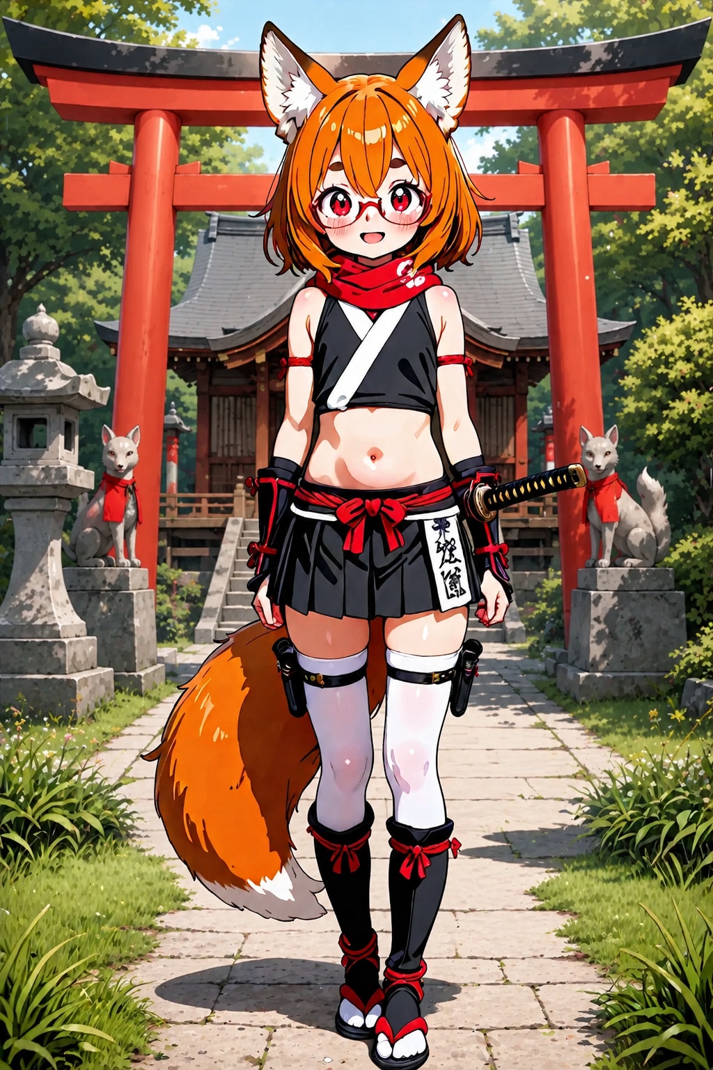 クノイチなあやか嬢