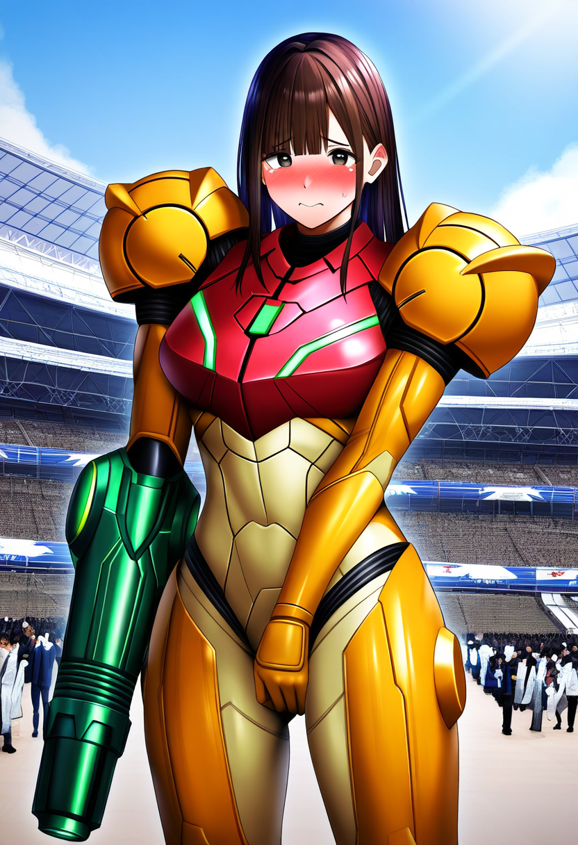 初コスプレで緊張してる初心者コスプレイヤー
