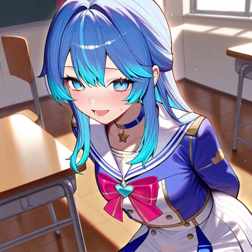 QILINテスト作成。制服著せてみた