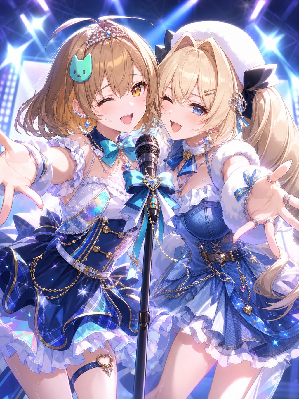 アニスとヨヨがアイドルユニットを組んだ平行世界