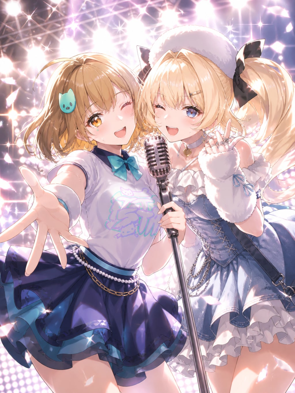 アニスとヨヨがアイドルユニットを組んだ平行世界