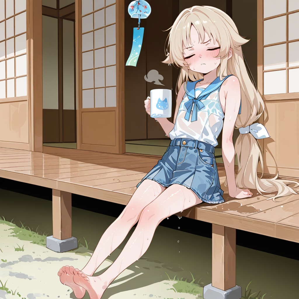汗とまんねー・・・