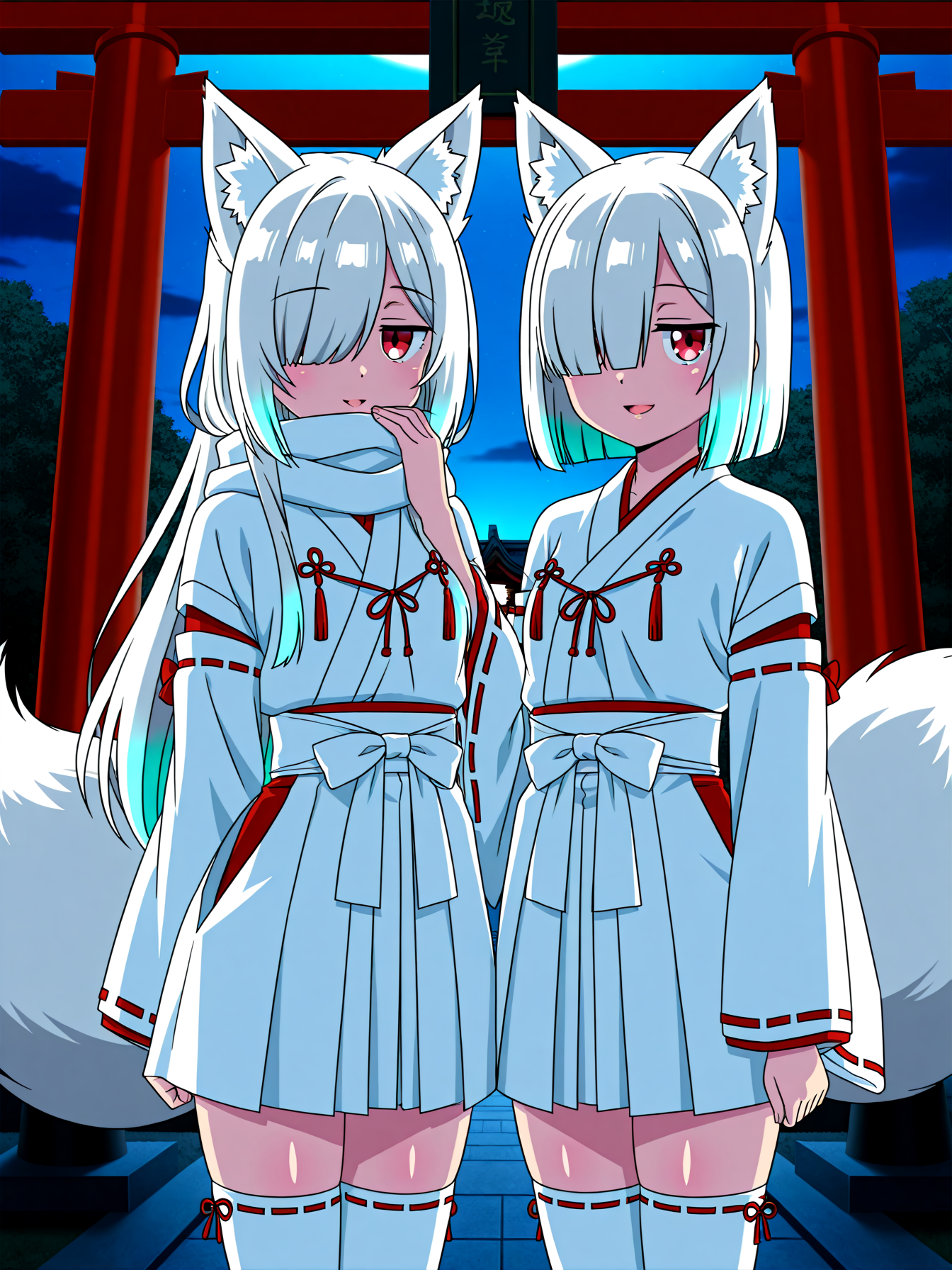 イズナとトウカ