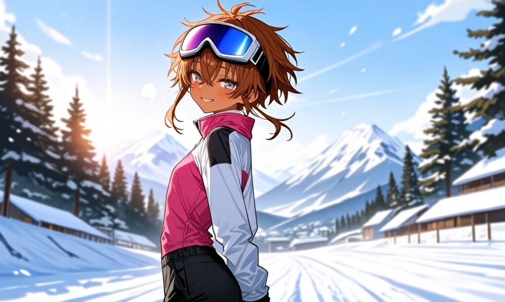 凛ちゃんとゲレンデデート