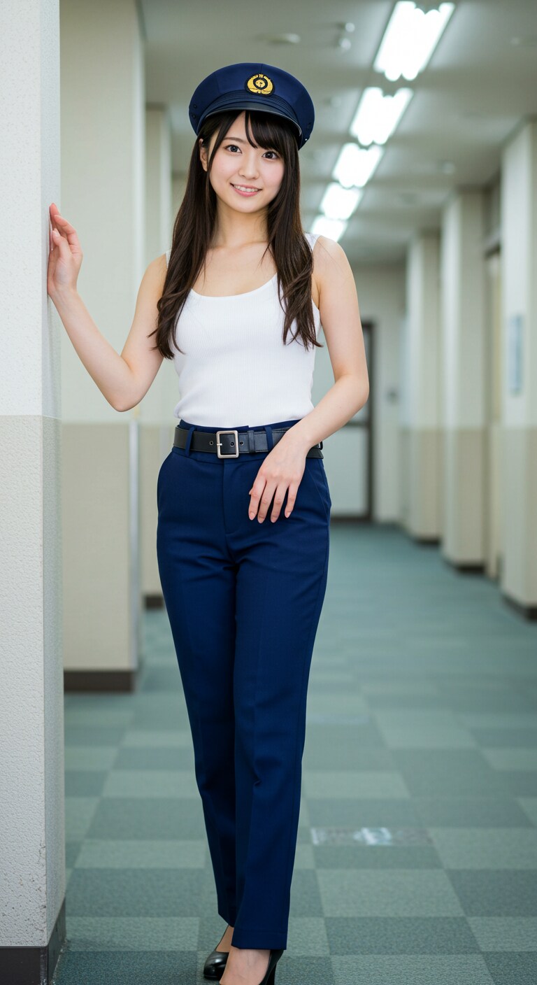 リアルかっこかわいい婦警