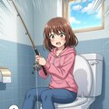 トイレで釣りをする 7枚目