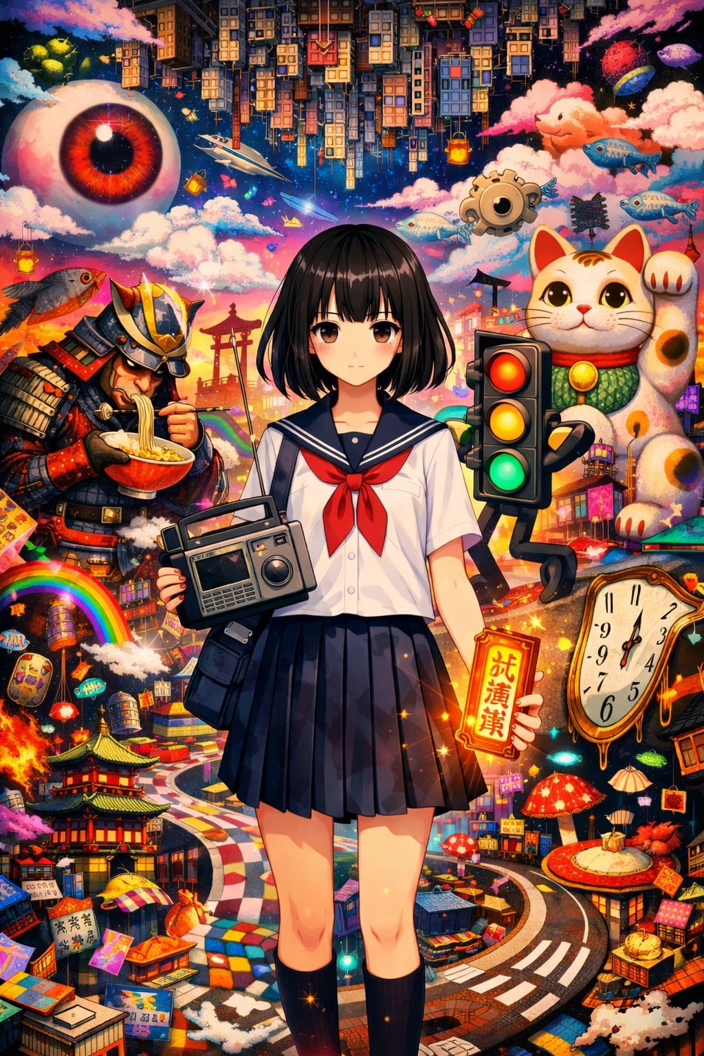 ChatGPTの考えたカオスな風景 | の人気AIイラスト・グラビア