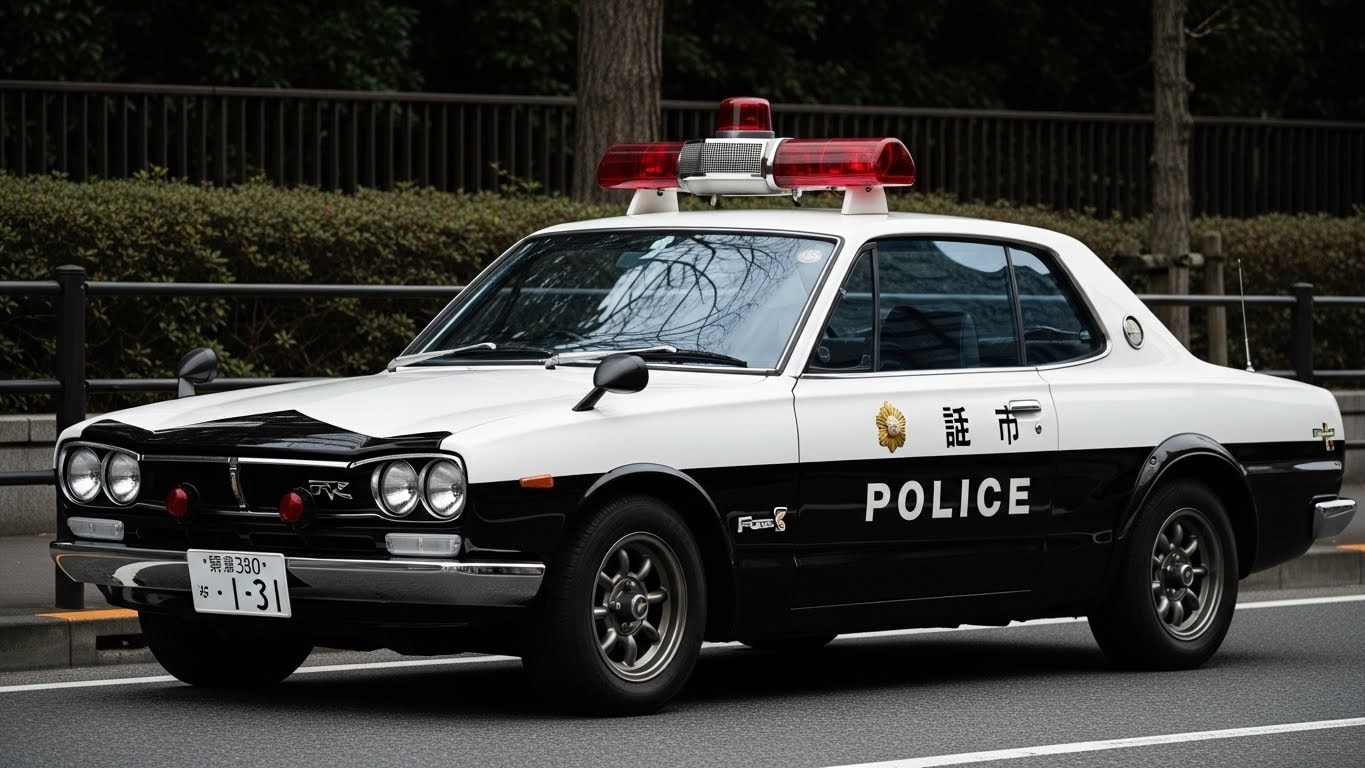 スカイライン2000GT-Rパトロールカー | の人気AIイラスト・グラビア