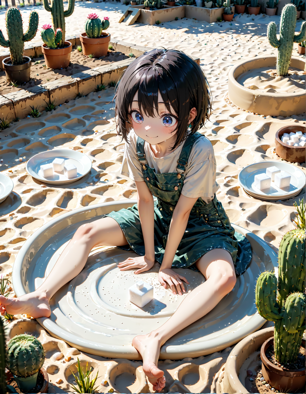 今日はサボテンの日。砂糖の日。安全安心砂場の日