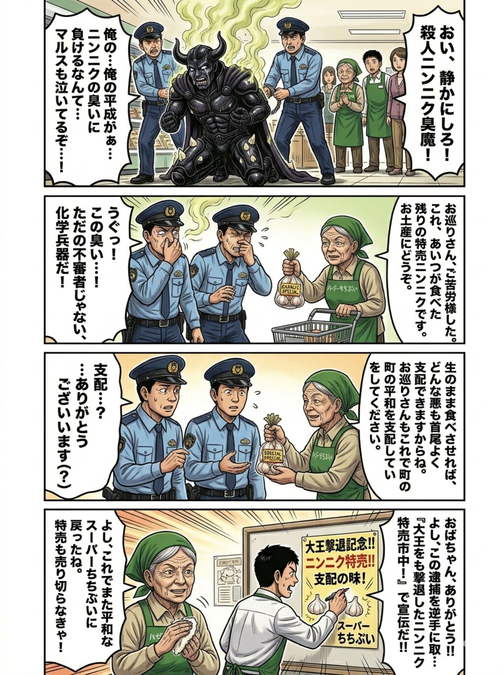 恐怖の大王の対処法