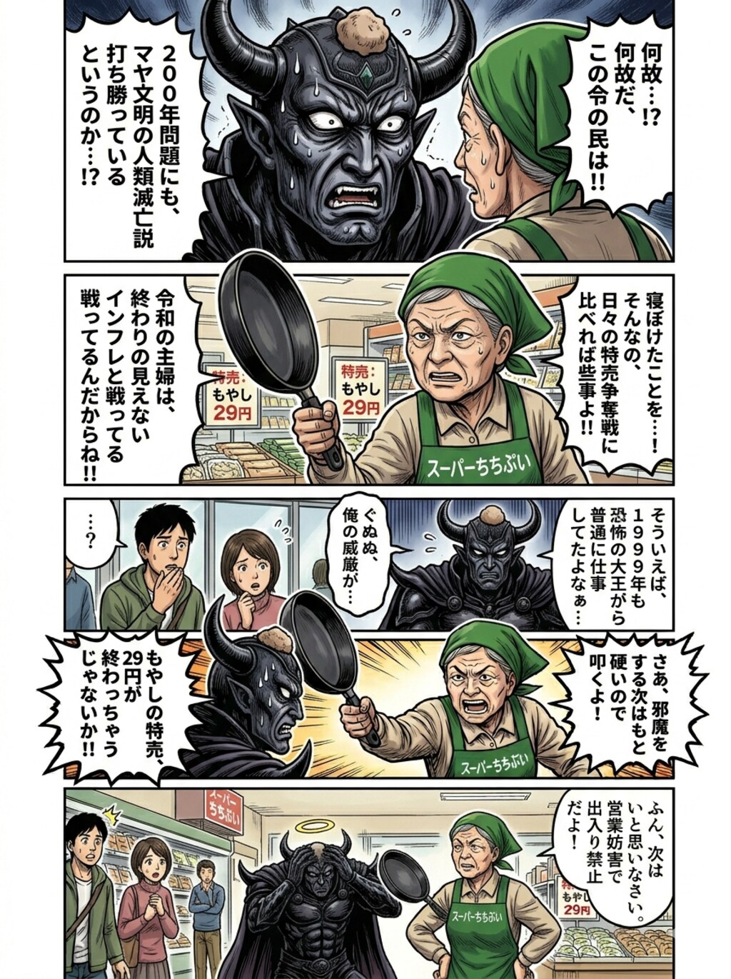 恐怖の大王の対処法